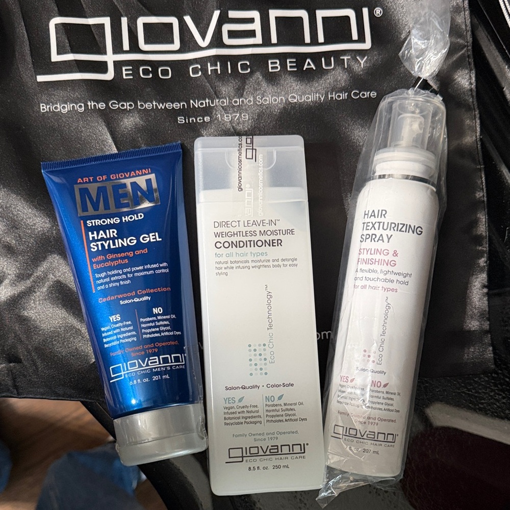 Men's Hair Styling Gel - Blue